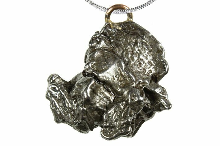 Campo del Cielo Iron Meteorite Pendant - Argentina #304571